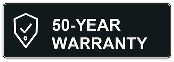 50-Year warranty