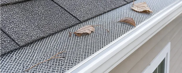 Finished gutter project in Bensalem, PA