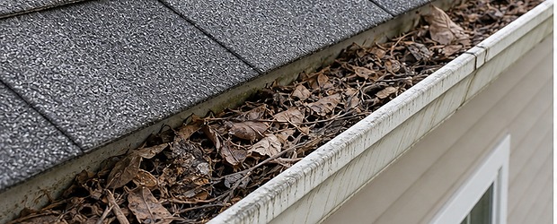 Before gutter project in Bensalem, PA
