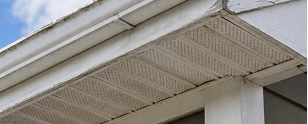 Before gutter project in Cherry Hill, NJ